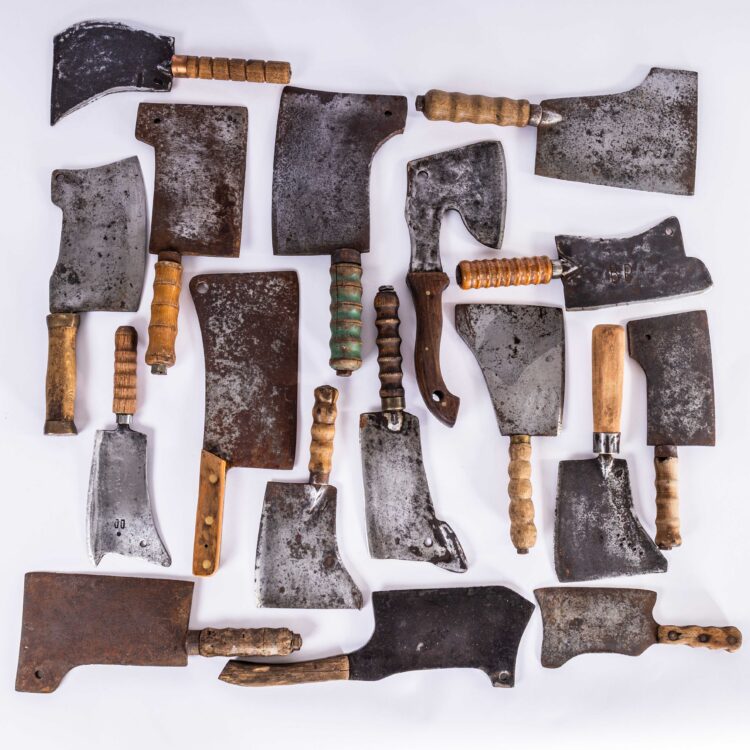 1950’s Original Hungarian Meat Cleavers