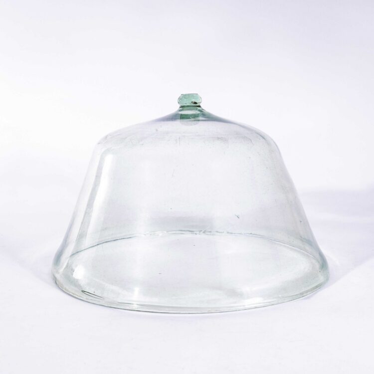 19 Cloche en verre soufflé bouche française du e siècle ( 5283 )