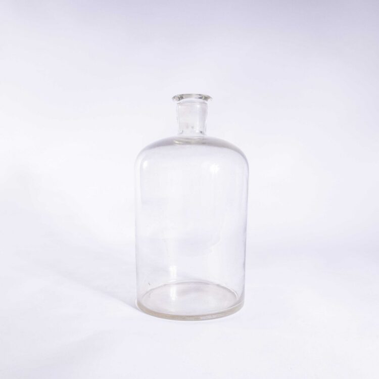 1950’s Vintage Large Pharmacy Glass Bottle