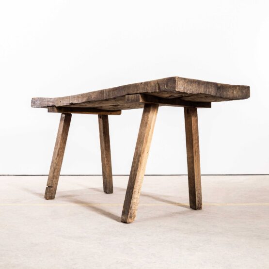 1950’s Original Hungarian Butchers Table – Strong