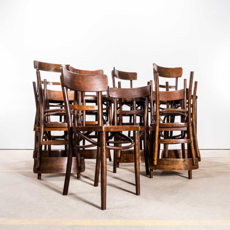 1950’s Pretzel Base Bentwood Dining Chairs