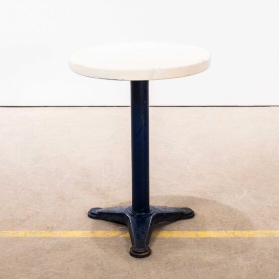 1950’s White Round Tolix Side Table